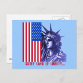 自由の女神 ポストカード (正面/裏面)