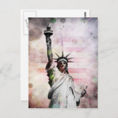 自由の女神 ポストカード (正面/裏面)