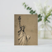 自由の女神 ポストカード (スタンド正面)