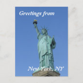 自由の女神 ポストカード (正面)