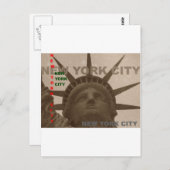 自由の女神 ポストカード (正面/裏面)