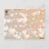 自由の女神 ポストカード (裏面)