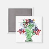 自由の女神 マグネット (正面/裏面)