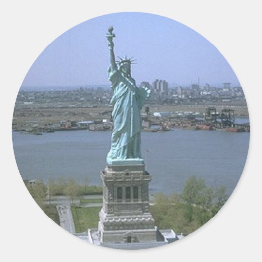 自由の女神 ラウンドシール (正面)