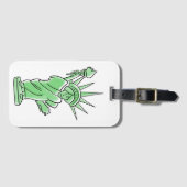 自由の女神 ラゲッジタグ (正面横)