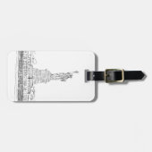 自由の女神 ラゲッジタグ (正面横)