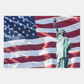 自由の女神 ラッピングペーパーシート (正面3)