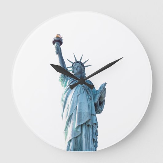 自由の女神 ラージ壁時計 (正面)