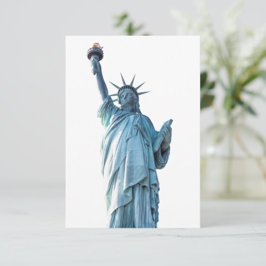 自由の女神 出欠カード (スタンド正面)