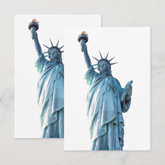 自由の女神 出欠カード (正面/裏面)