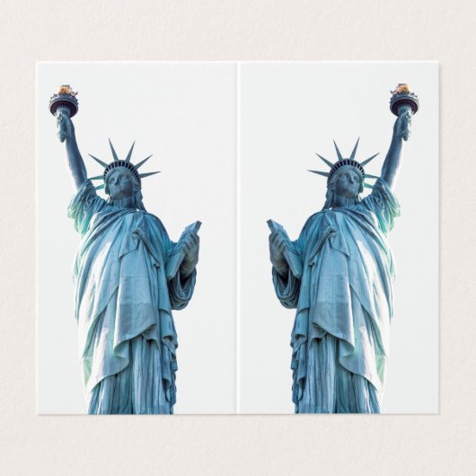 自由の女神 名刺 (外部フラット)