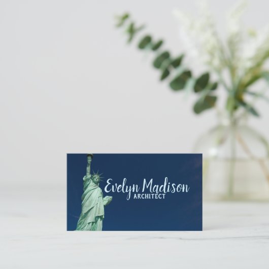 自由の女神 名刺 (スタンド正面)
