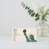 自由の女神 名刺 (スタンド正面)