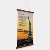 自由の女神,新しい巨人 吊り下げ型タペストリー (傾斜あり)