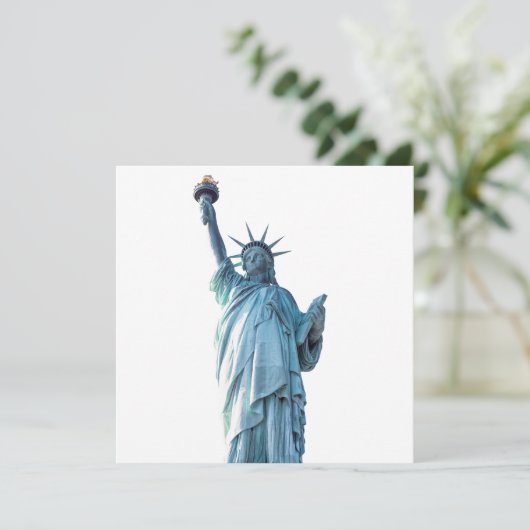 自由の女神 案内状 (スタンド正面)