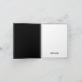 自由の女神,独立記念日お祝い カード (内部)