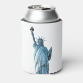 自由の女神 缶クーラー (缶裏面)