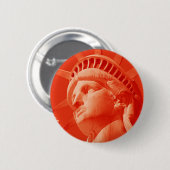 自由の女神 缶バッジ (正面&裏面)