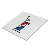 自由の女神/自由の女神ストライプ タイル (側面)