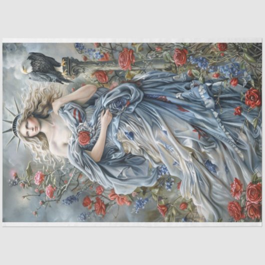 自由の女神 薄葉紙 (正面)