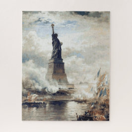 自由の女神，1886年を公開 ジグソーパズル