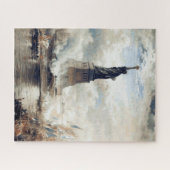 自由の女神，1886年を公開 ジグソーパズル (横)