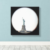 自由の女神， 1886 キャンバスプリント (インサイチュ (ウッドフロア))
