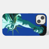自由の女神 iPhoneケース (裏面横)