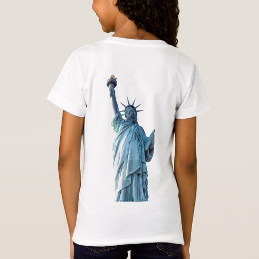 自由の女神 Tシャツ (裏面)