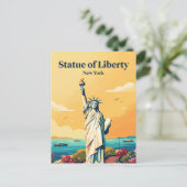 自由の女神 USA ポストカード (スタンド正面)