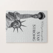 自由の女神NYやる気を起こさせるステイ ジグソーパズル (横)