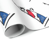 自由の女神NY赤と青 ラッピングペーパー (ロールコーナー)