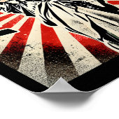 自由の女神Tに抵抗する活動を解放 ポスター (角)