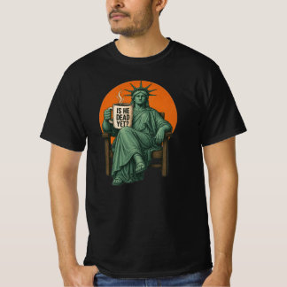 自由の女神Tシャツ アンチトランプ ハロウィンTシャツ Tシャツ