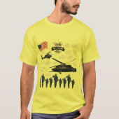 自由の守護者 イエロー Tシャツ (正面)