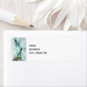 自由の差出人住所ラベル ラベル (インサイチュ)