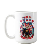 自由の年数 愛国的なコーヒーマグ