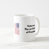 自由の建築家退役軍人マグ コーヒーマグカップ (正面右)