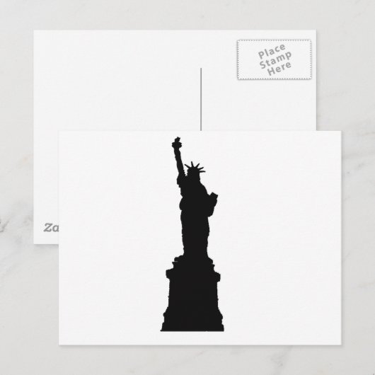 自由の影 ポストカード (正面/裏面)