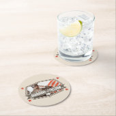 自由の後見人 ラウンドペーパーコースター (インサイチュ)