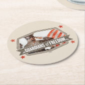 自由の後見人 ラウンドペーパーコースター (アングル)