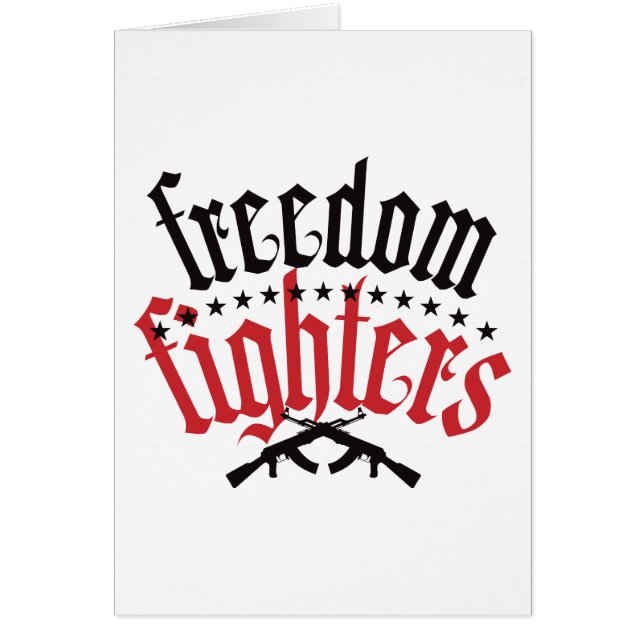 自由の戦闘機カラシニコフ自動小銃 (正面)