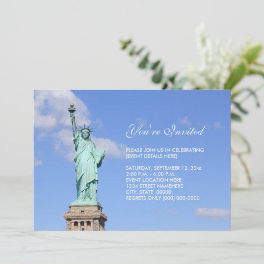 自由の招待状 招待状 (スタンド正面)