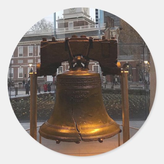 自由の揺りかごで ラウンドシール (正面)