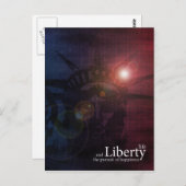 自由の擁護者 ポストカード (正面/裏面)