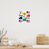 自由の旗 ポスター (キッチン)