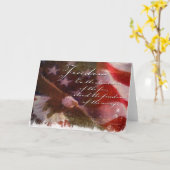 自由の旗 - ワシ-3 カード (黄色い花)