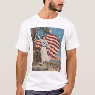 自由の旗 Tシャツ