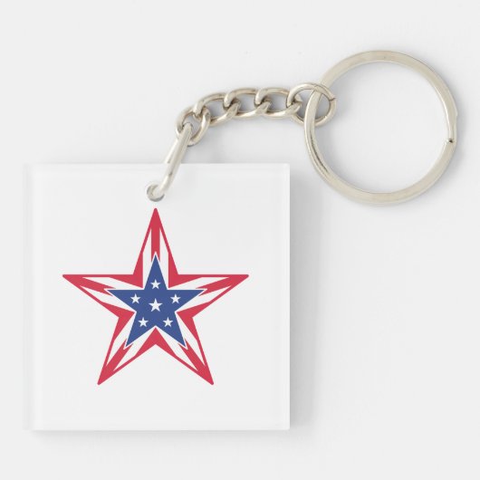 自由の星 キーホルダー (裏面)