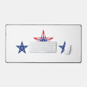 自由の星（水平） デスクマット (キーボード&マウス)